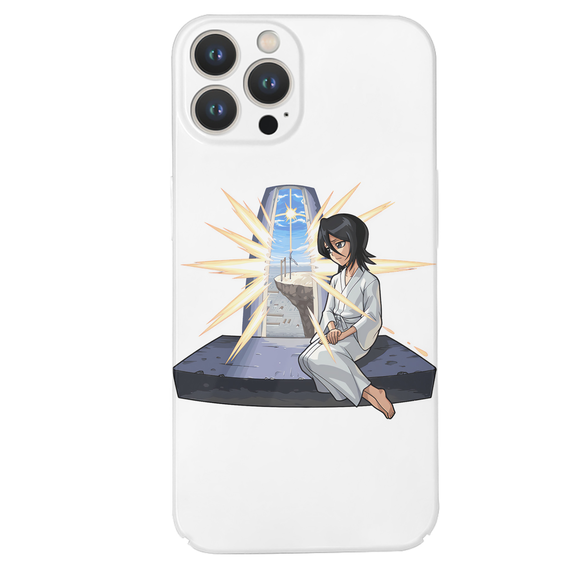 （画像用） ブリーチ 朽木ルキア BLEACH Kuchiki Rukia 【iPhone 14シリーズ対応】ハードケース